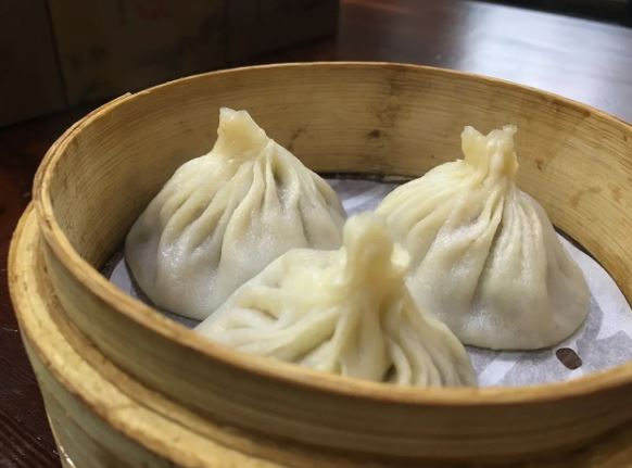 Пельмени с курицей и креветками
