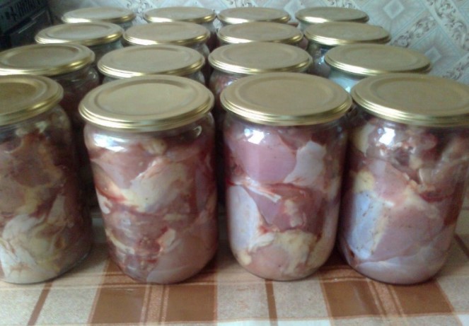 Консервируем мясо